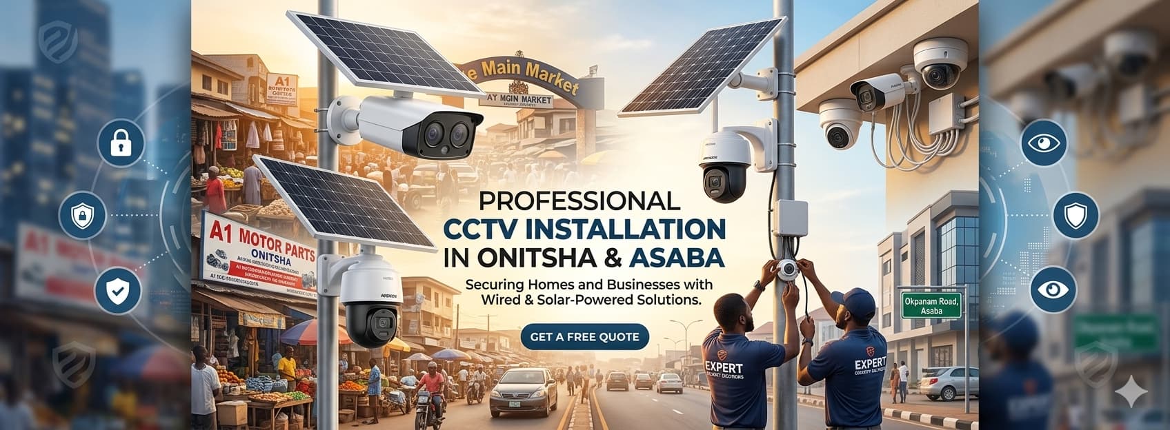 Cctv camera installation onitsha