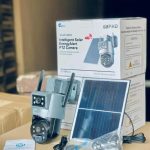 6MP HD Solar Powered PTZ CCTV Camera with 4G & Dual Lens | No Electricity Needed